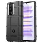 For Xiaomi Poco F5 Pro Full Coverage Shockproof TPU Phone Case(Black) - 1