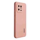 For Xiaomi 13 ENKAY Hat-Prince Liquid Silicone Shockproof Phone Case(Pink) - 1