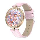 GT10 1.32 inch Color Screen Smart Watch,Support Heart Rate Monitoring / Blood Pressure Monitoring(Gold Pink) - 1