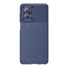 For Motorola Moto G73 Thunderbolt Shockproof TPU Protective Soft Phone Case(Blue) - 1