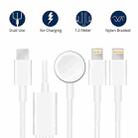 For Apple Watch Series & iPhone 3 in 1 Type-C Magnetic Charging Cable 4ft/1.2m - 3