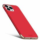 For iPhone 14 Pro MOFI Yatun Series 3 in 1 Stitching PC Phone Case(Red) - 1