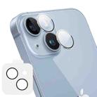 For iPhone 13 / 13 mini ENKAY Hat-Prince Tempered Individual Ring Camera Glass Film with Positioner - 1