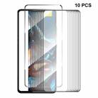 For Xiaomi Poco X5 10pcs ENKAY Hat-Prince Full Glue 0.26mm 9H 2.5D Tempered Glass Full Film - 1