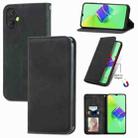 For Tecno Spark 9 Pro Retro Skin Feel Magnetic Flip Leather Phone Case(Black) - 1