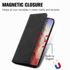 For Xiaomi Mi 11 Ultra Retro Skin Feel Magnetic Flip Leather Phone Case(Black) - 5