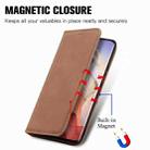 For Xiaomi Mi 11 Ultra Retro Skin Feel Magnetic Flip Leather Phone Case(Brown) - 5
