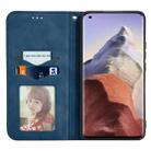 For Xiaomi Mi 11 Ultra Retro Skin Feel Magnetic Flip Leather Phone Case(Blue) - 3