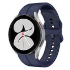 For Samsung Galaxy Watch4 40mm 20mm Loop Silicone Watch Band(Navy Blue) - 1