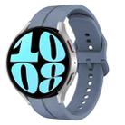 For Samsung Galaxy Watch 6 40mm 20mm Loop Silicone Watch Band(Blue) - 1