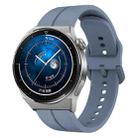 For Huawei Watch GT3 Pro 43mm 20mm Loop Silicone Watch Band(Blue) - 1