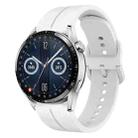 For Huawei Watch GT3 42mm 20mm Loop Silicone Watch Band(White) - 1