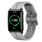 For Honor Watch ES 20mm Loop Silicone Watch Band(Grey) - 1