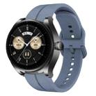 For Huawei Watch Buds 22mm Loop Silicone Watch Band(Blue) - 1