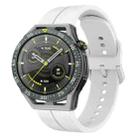 For Huawei Watch GT 3 SE 22mm Loop Silicone Watch Band(White) - 1