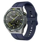 For Huawei Watch GT 3 SE 22mm Loop Silicone Watch Band(Navy Blue) - 1