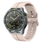 For Huawei Watch GT 3 SE 22mm Loop Silicone Watch Band(Pink) - 1