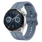 For Huawei Watch GT3 46mm 22mm Loop Silicone Watch Band(Blue) - 1