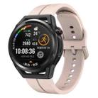 For Huawei Watch GT Runner 22mm Loop Silicone Watch Band(Pink) - 1