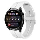 For Huawei Watch 3 22mm Loop Silicone Watch Band(White) - 1