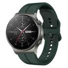 For Huawei GT2 Pro 22mm Loop Silicone Watch Band(Dark Green) - 1