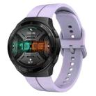 For Huawei Watch GT 2E 22mm Loop Silicone Watch Band(Purple) - 1