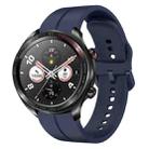 For Honor Watch Dream 22mm Loop Silicone Watch Band(Navy Blue) - 1
