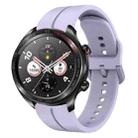 For Honor Watch Dream 22mm Loop Silicone Watch Band(Purple) - 1