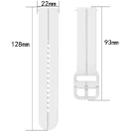 For Xiaomi MI Watch S2 22mm Loop Silicone Watch Band(Grey) - 7