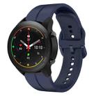 For Xiaomi MI Watch S1 Pro 22mm Loop Silicone Watch Band(Navy Blue) - 1
