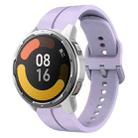 For Xiaomi MI Watch Color 2 22mm Loop Silicone Watch Band(Purple) - 1