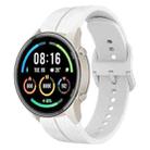 For Xiaomi MI Watch Sport 22mm Loop Silicone Watch Band(White) - 1