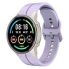 For Xiaomi MI Watch Sport 22mm Loop Silicone Watch Band(Purple) - 1