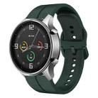 For Xiaomi MI Watch Color 22mm Loop Silicone Watch Band(Dark Green) - 1