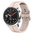 For Amazfit GTR 4 Pro 22mm  Loop Silicone Watch Band(Pink) - 1