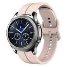For Samsung Gear S3 Classic 22mm Loop Silicone Watch Band(Pink) - 1