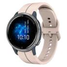 For Garmin Venu 2 22mm Loop Silicone Watch Band(Pink) - 1