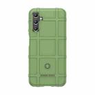 For Samsung Galaxy A24 4G Full Coverage Shockproof TPU Phone Case(Army Green) - 1