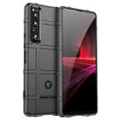 For Sony Xperia 1 V Full Coverage Shockproof TPU Phone Case(Black) - 1