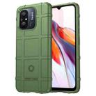 For Honor X5 4G Full Coverage Shockproof TPU Phone Case(Army Green) - 1