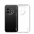 For OnePlus 11R / Ace 2 MOFI Ming Series Ultra-thin TPU Phone Case(Transparent) - 1