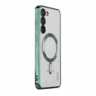 For Samsung Galaxy S23+ 5G ENKAY Electroplated MagSafe Shockproof TPU Phone Case with Lens Film(Green) - 1