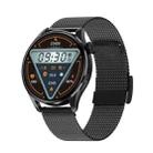 Q3 Max 1.36 inch Color Screen Smart Watch,Steel Strap,Support Heart Rate Monitoring / Blood Pressure Monitoring(Black) - 1