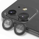 For iPhone 12 / 12 mini ENKAY AR Anti-reflection Camera Lens Glass Full Film(Black) - 1