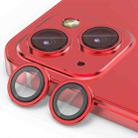 For iPhone 13 / 13 mini ENKAY AR Anti-reflection Camera Lens Glass Full Film(Red) - 1