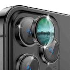 For iPhone 12 Pro ENKAY AR Anti-reflection Camera Lens Glass Full Film(Black) - 1