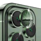 For iPhone 12 Pro Max ENKAY AR Anti-reflection Camera Lens Glass Full Film(Dark Green) - 1