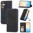 For Samsung Galaxy S24 5G Retro Skin Feel Magnetic Leather Phone Case(Black) - 1