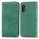 For Samsung Galaxy XCover 5 Retro Skin Feel Magnetic Leather Phone Case(Green) - 1