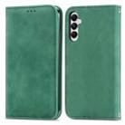 For Samsung Galaxy A05s 4G Retro Skin Feel Magnetic Leather Phone Case(Green) - 1
